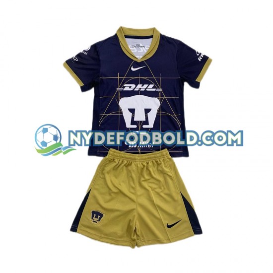 Udebane Trøje Pumas UNAM 2024-2025 K/Æ Børn(+Shorts)