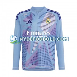 Hjemmebane Trøje Real Madrid Målmand Blå 2024-2025 L/Æ Mænd