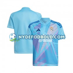 Hjemmebane Trøje Real Madrid Målmand Blå 2024-2025 K/Æ Mænd