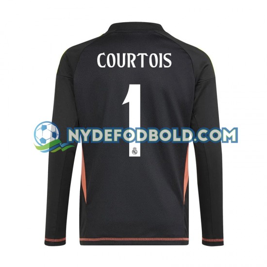 Udebane Trøje Real Madrid Målmand Thibaut Courtois 1 2024-2025 K/Æ Mænd