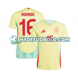 Udebane Trøje Spanien RODRIGO 16 Euro 2024 K/Æ Mænd