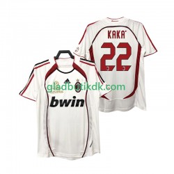 Udebane Trøje AC Milan KAKA 22 Retro 2006 2007 K/Æ Mænd