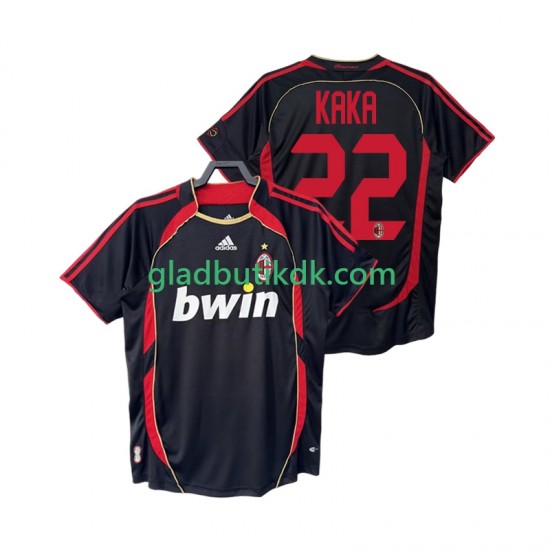 3. Valg Trøje AC Milan KAKA 22 Retro 2006 2007 K/Æ Mænd