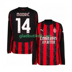 Hjemmebane Trøje AC Milan Luca Modric 14 2025-2026 L/Æ Mænd