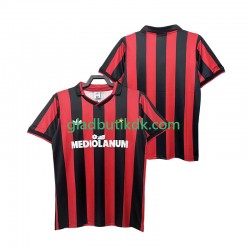 Hjemmebane Trøje AC Milan Retro 1990 1991 K/Æ Mænd