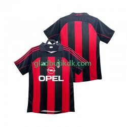 Hjemmebane Trøje AC Milan Retro 2000 2002 K/Æ Mænd