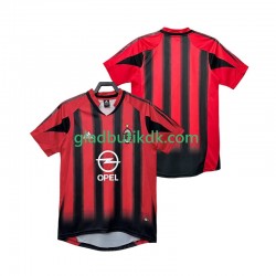 Hjemmebane Trøje AC Milan Retro 2004 2005 K/Æ Mænd
