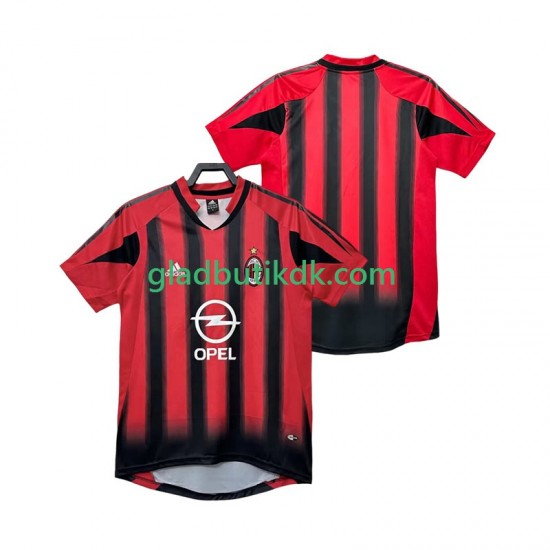 Hjemmebane Trøje AC Milan Retro 2004 2005 K/Æ Mænd