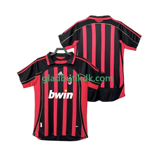 Hjemmebane Trøje AC Milan Retro 2006 2007 K/Æ Mænd