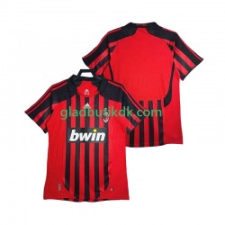 Hjemmebane Trøje AC Milan Retro 2007 2008 K/Æ Mænd