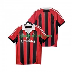 Hjemmebane Trøje AC Milan Retro 2012 2013 K/Æ Mænd