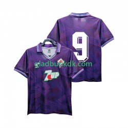 Hjemmebane Trøje Fiorentina 9 Retro 1992 1993 K/Æ Mænd
