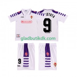 Udebane Trøje Fiorentina BASTUTA 9 Retro 1998 1999 K/Æ Børn(+Shorts)