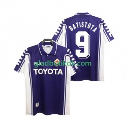 Hjemmebane Trøje Fiorentina BASTUTA 9 Retro 1999 2000 K/Æ Mænd