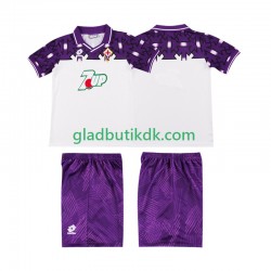 Udebane Trøje Fiorentina Retro 1992 1993 K/Æ Børn(+Shorts)
