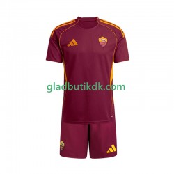 Hjemmebane Trøje AS Roma 2025-2026 K/Æ Børn(+Shorts)