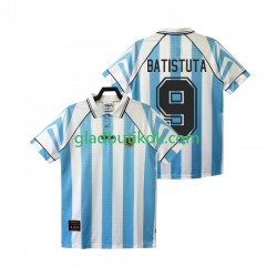 Hjemmebane Trøje Argentina BATISTUTA 9 Retro 1996 1997 K/Æ Mænd