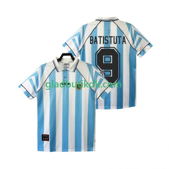 Hjemmebane Trøje Argentina BATISTUTA 9 Retro 1996 1997 K/Æ Mænd