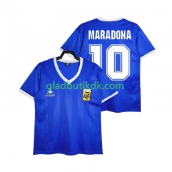 Udebane Trøje Argentina MARADONA 10 Retro 1986 K/Æ Mænd