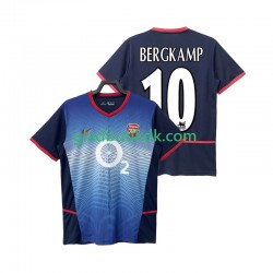 Udebane Trøje Arsenal BERGKAMP 10 Retro 2002 2004 K/Æ Mænd