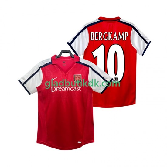 Hjemmebane Trøje Arsenal BERGKAMP 10 Retro 2001 2002 K/Æ Mænd