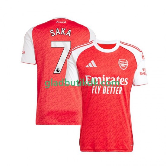 Hjemmebane Trøje Arsenal Bukayo Saka 7 2025-2026 K/Æ Mænd