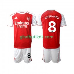 Hjemmebane Trøje Arsenal Martin Odegaard 8 2025-2026 K/Æ Børn(+Shorts)