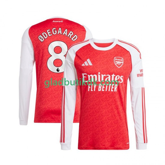 Hjemmebane Trøje Arsenal Martin Odegaard 8 2025-2026 L/Æ Mænd