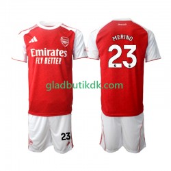 Hjemmebane Trøje Arsenal Merino 23 2025-2026 K/Æ Børn(+Shorts)