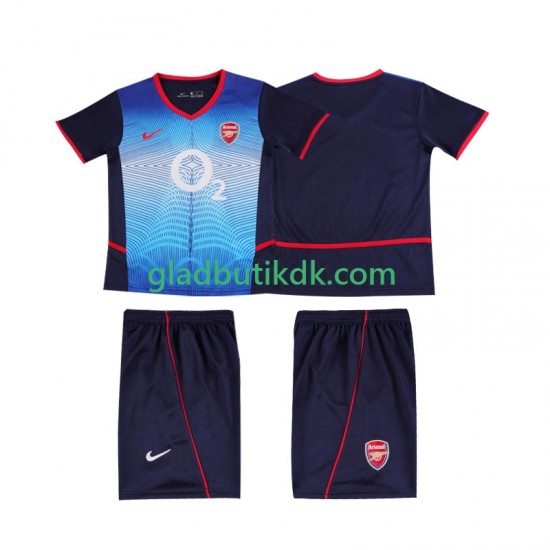 Udebane Trøje Arsenal Retro 2002 2004 K/Æ Børn(+Shorts)