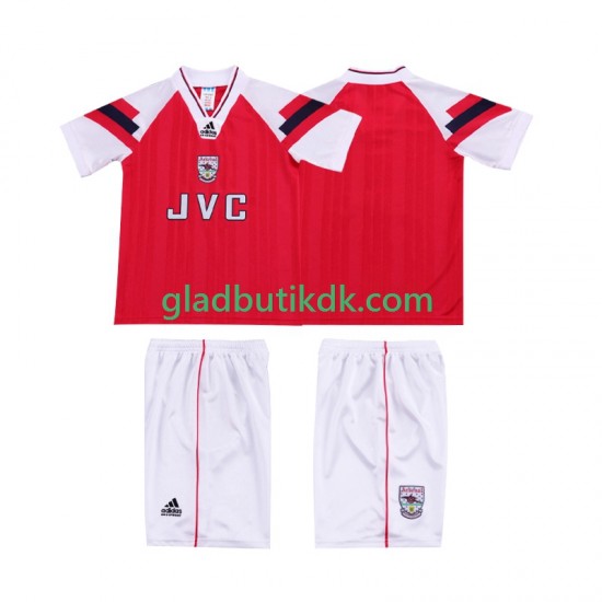 Hjemmebane Trøje Arsenal Retro 1992 1994 K/Æ Børn(+Shorts)
