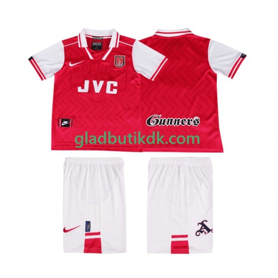 Hjemmebane Trøje Arsenal Retro 1996 1997 K/Æ Børn(+Shorts)