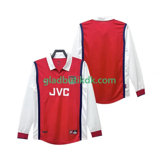 Hjemmebane Trøje Arsenal Retro 1998 1999 L/Æ Mænd