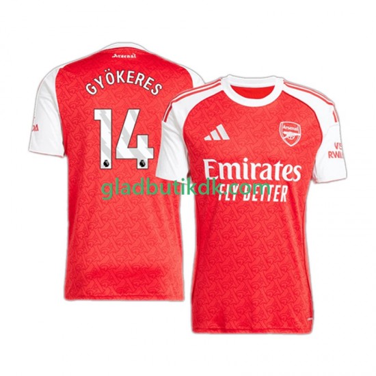 Hjemmebane Trøje Arsenal Viktor Gyokeres 14 2025-2026 K/Æ Mænd