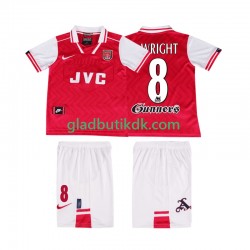 Hjemmebane Trøje Arsenal WRIGHT 8 Retro 1996 1997 K/Æ Børn(+Shorts)