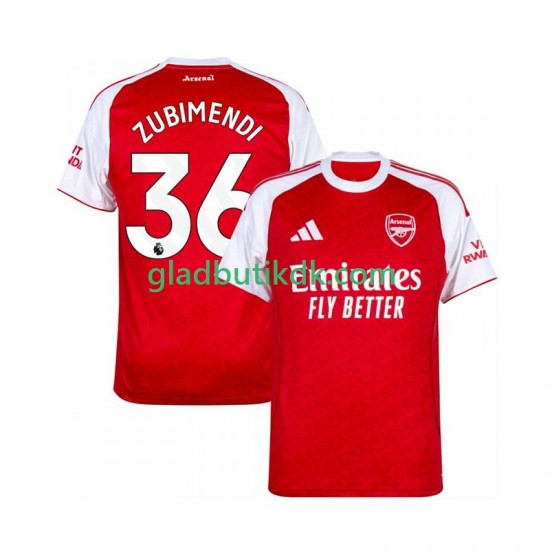 Hjemmebane Trøje Arsenal Zubimendi 36 2025-2026 K/Æ Mænd
