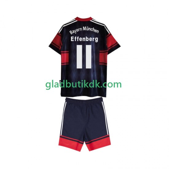 Hjemmebane Trøje FC Bayern München Effenberg 11 Retro 1997 1999 K/Æ Børn(+Shorts)