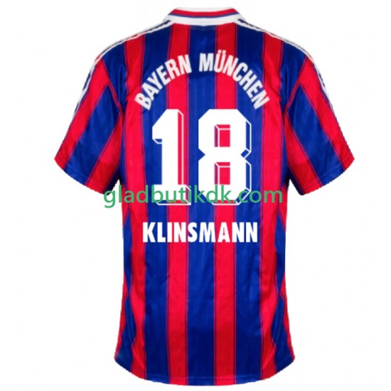 Hjemmebane Trøje FC Bayern München Klinsmann 18 Retro 1995 1997 K/Æ Mænd