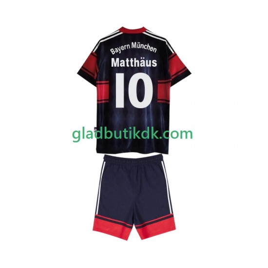 Hjemmebane Trøje FC Bayern München Matthas 10 Retro 1997 1999 K/Æ Børn(+Shorts)