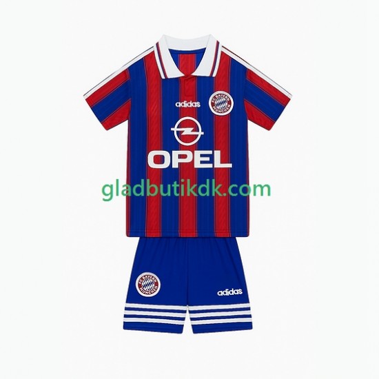 Hjemmebane Trøje FC Bayern München Retro 1995 1997 K/Æ Børn(+Shorts)