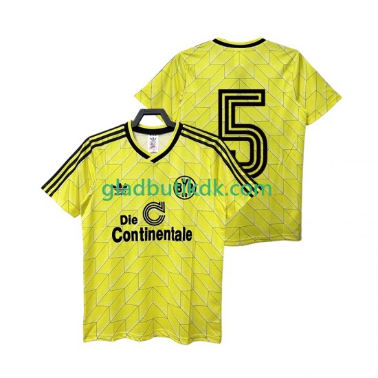 Hjemmebane Trøje Borussia Dortmund 5 Retro 1988 1989 K/Æ Mænd
