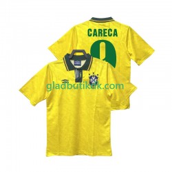 Hjemmebane Trøje Brasilien CARECA 9 Retro 1991 1993 K/Æ Mænd