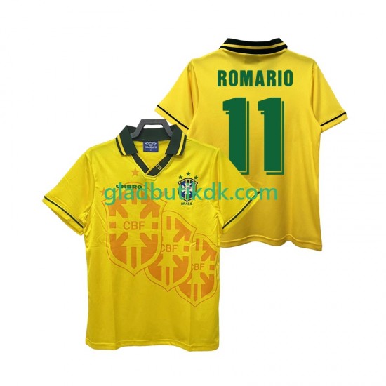 Hjemmebane Trøje Brasilien ROMARIO 11 Retro 1994 K/Æ Mænd
