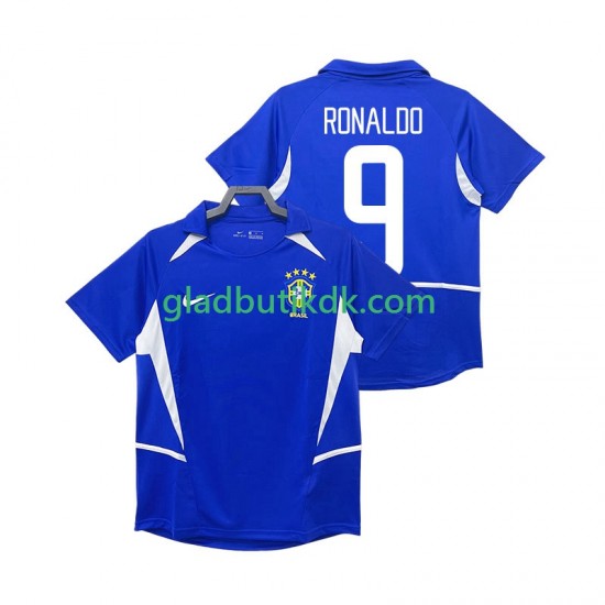 Udebane Trøje Brasilien Ronaldo 9 Retro 2002 K/Æ Mænd