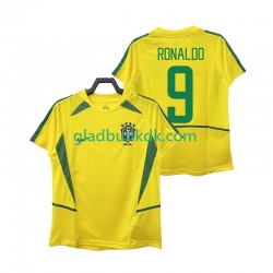 Hjemmebane Trøje Brasilien Ronaldo 9 Retro 2002 K/Æ Mænd