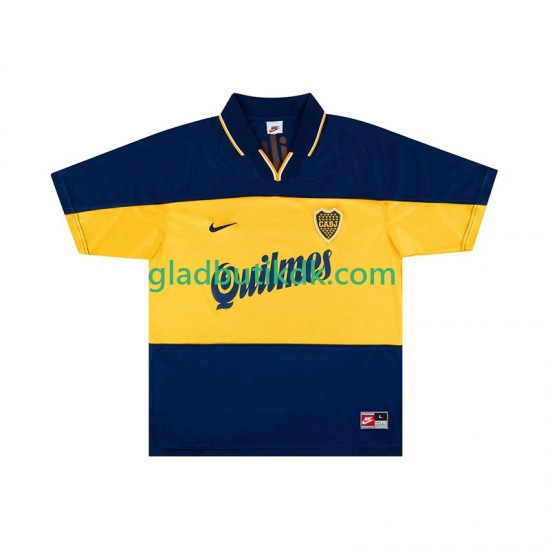 Hjemmebane Trøje CA Boca Juniors Retro 1999 2000 K/Æ Mænd