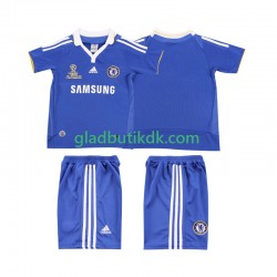 Hjemmebane Trøje Chelsea Retro 2007 2008 K/Æ Børn(+Shorts)