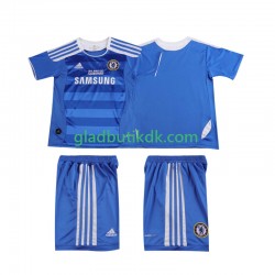 Hjemmebane Trøje Chelsea Retro 2011 2012 K/Æ Børn(+Shorts)