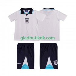 Hjemmebane Trøje England Retro 1996 K/Æ Børn(+Shorts)