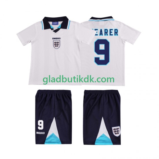 Hjemmebane Trøje England SHEARER 9 Retro 1996 K/Æ Børn(+Shorts)